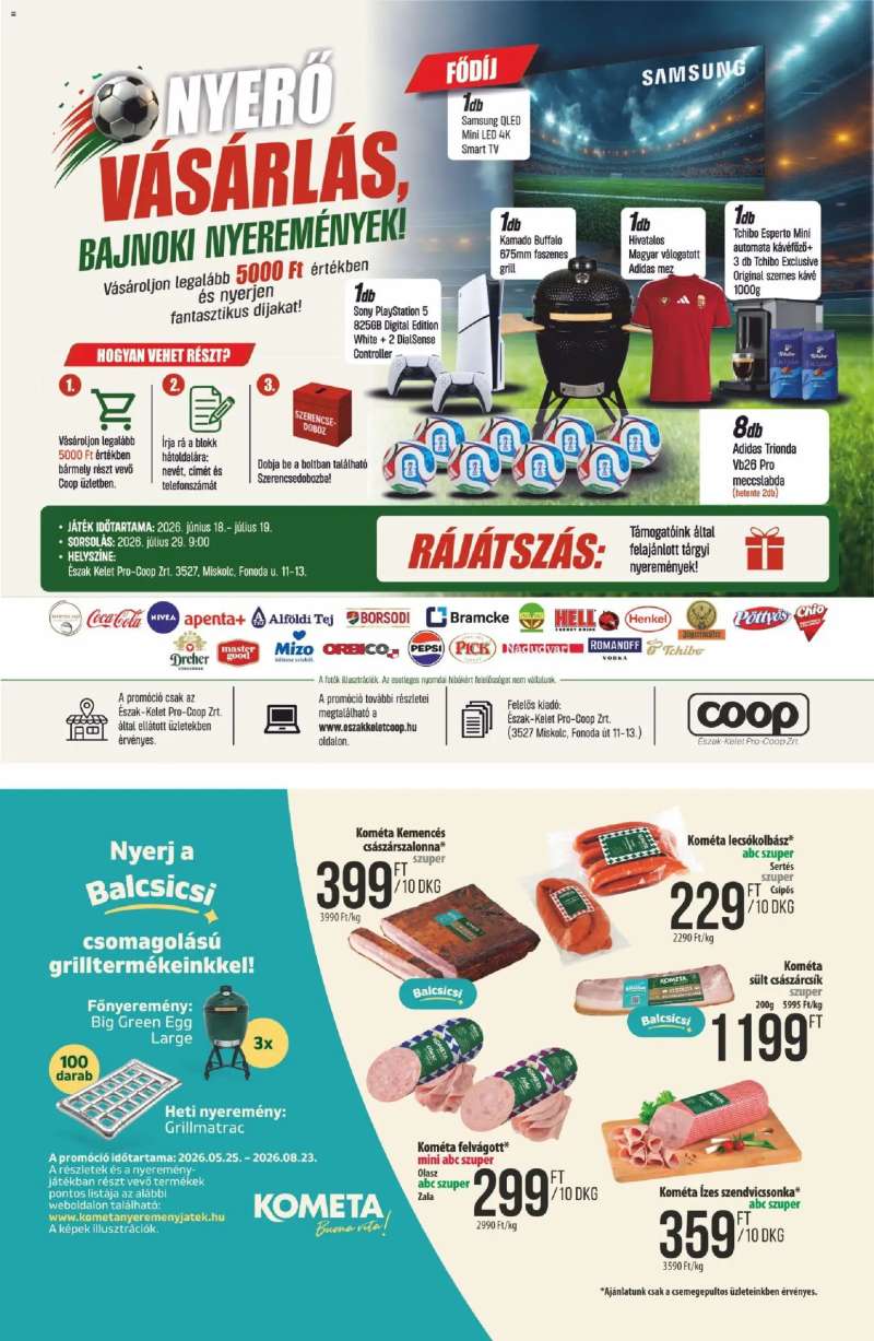COOP COOP - Újság Észak Kelet Pro-Coop Zrt 2 oldal