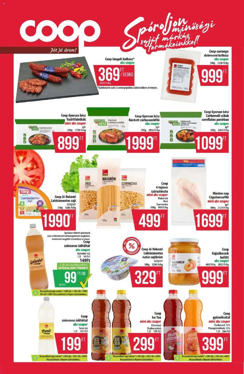 COOP COOP - Újság Észak Kelet Pro-Coop Zrt 6 oldal