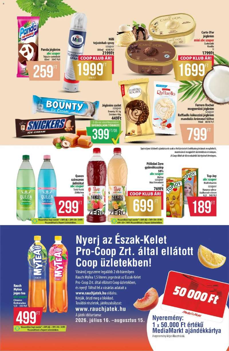 COOP COOP - Újság Észak Kelet Pro-Coop Zrt 8 oldal