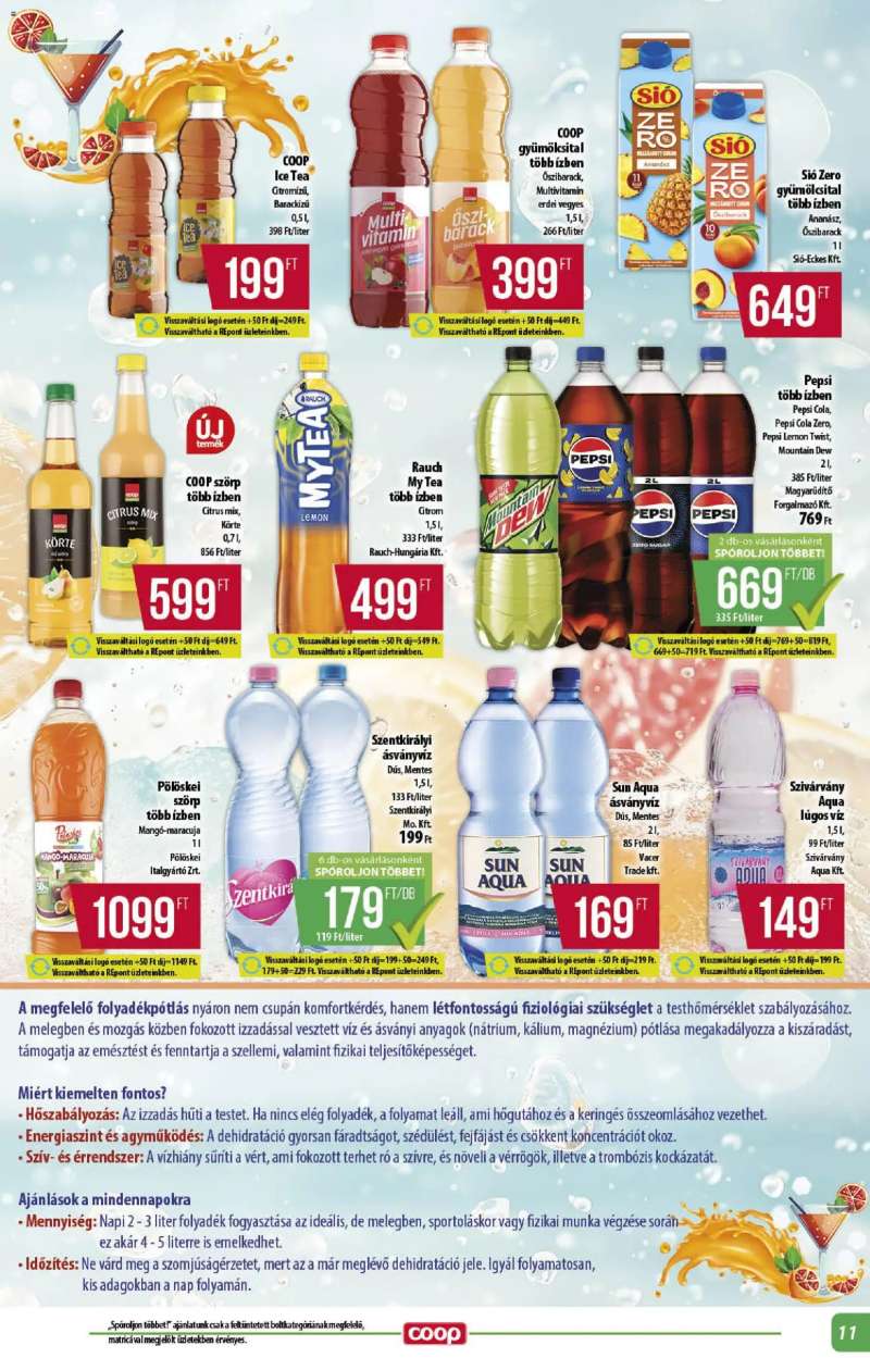 COOP COOP - Abc & szuper / Alföld Pro-Coop Zrt. 11 oldal