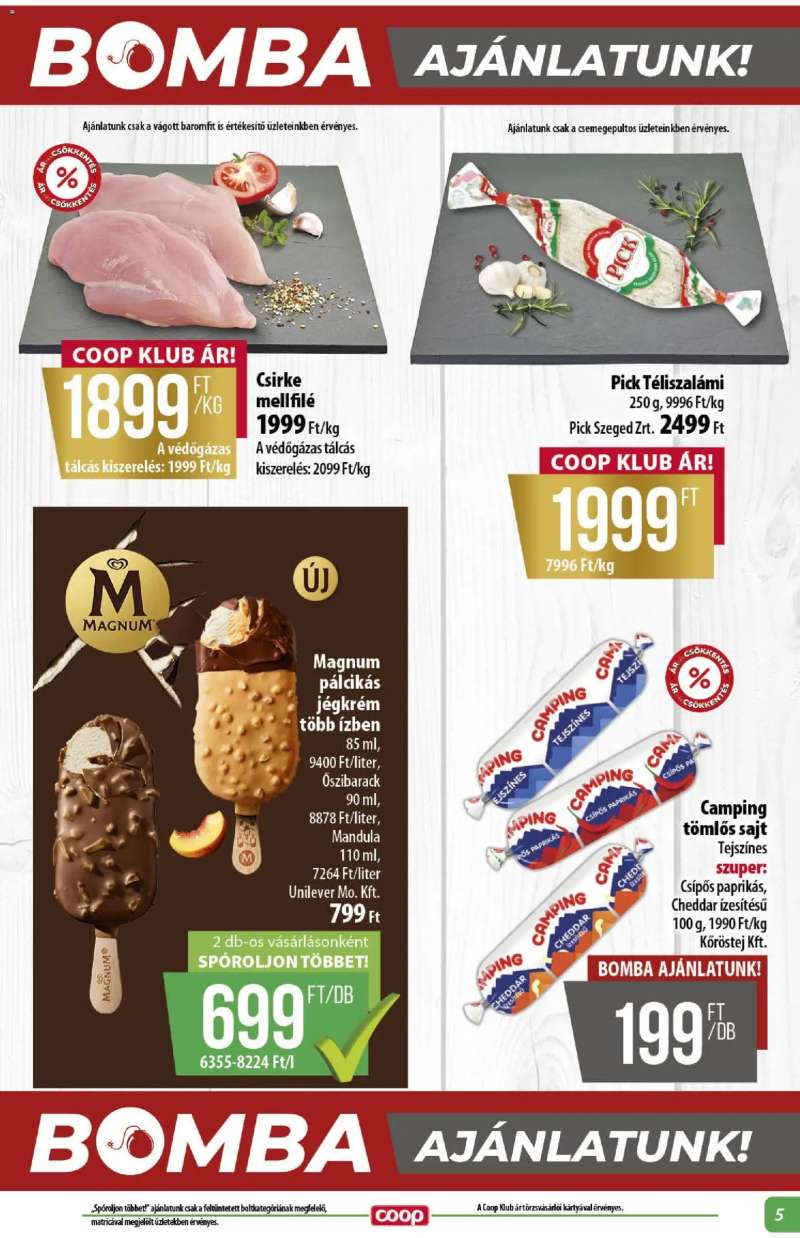 COOP COOP - Abc & szuper / Alföld Pro-Coop Zrt. 5 oldal