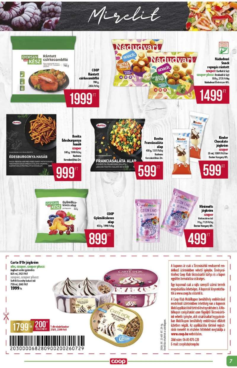 COOP COOP - Abc & szuper / Alföld Pro-Coop Zrt. 7 oldal