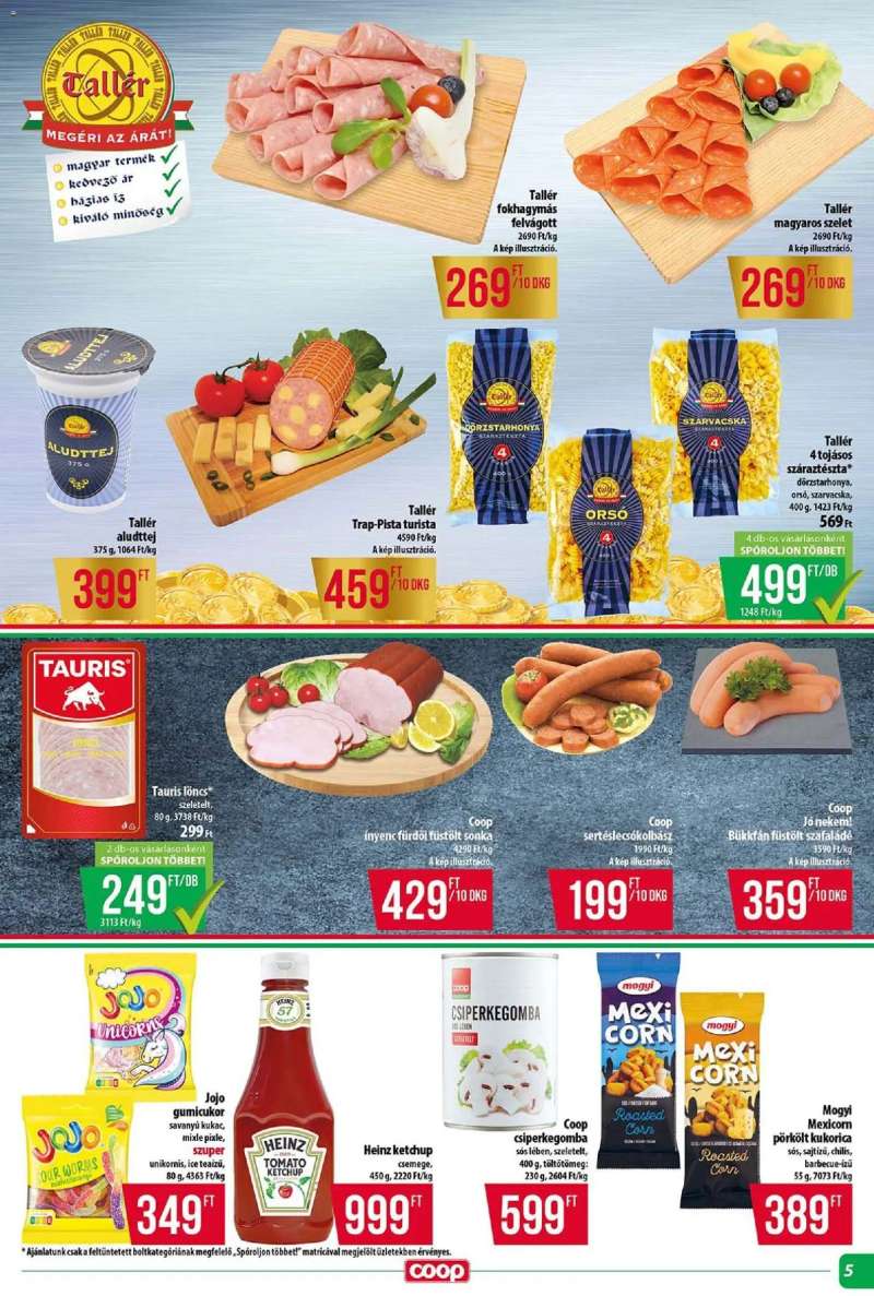 COOP COOP - Abc & Szuper / Tisza 5 oldal