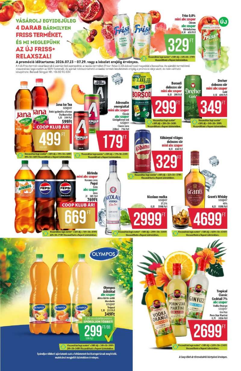COOP COOP - Újság Észak Kelet Pro-Coop Zrt 10 oldal
