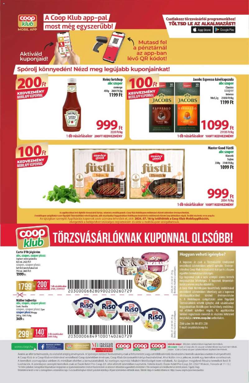 COOP COOP - Újság Észak Kelet Pro-Coop Zrt 12 oldal