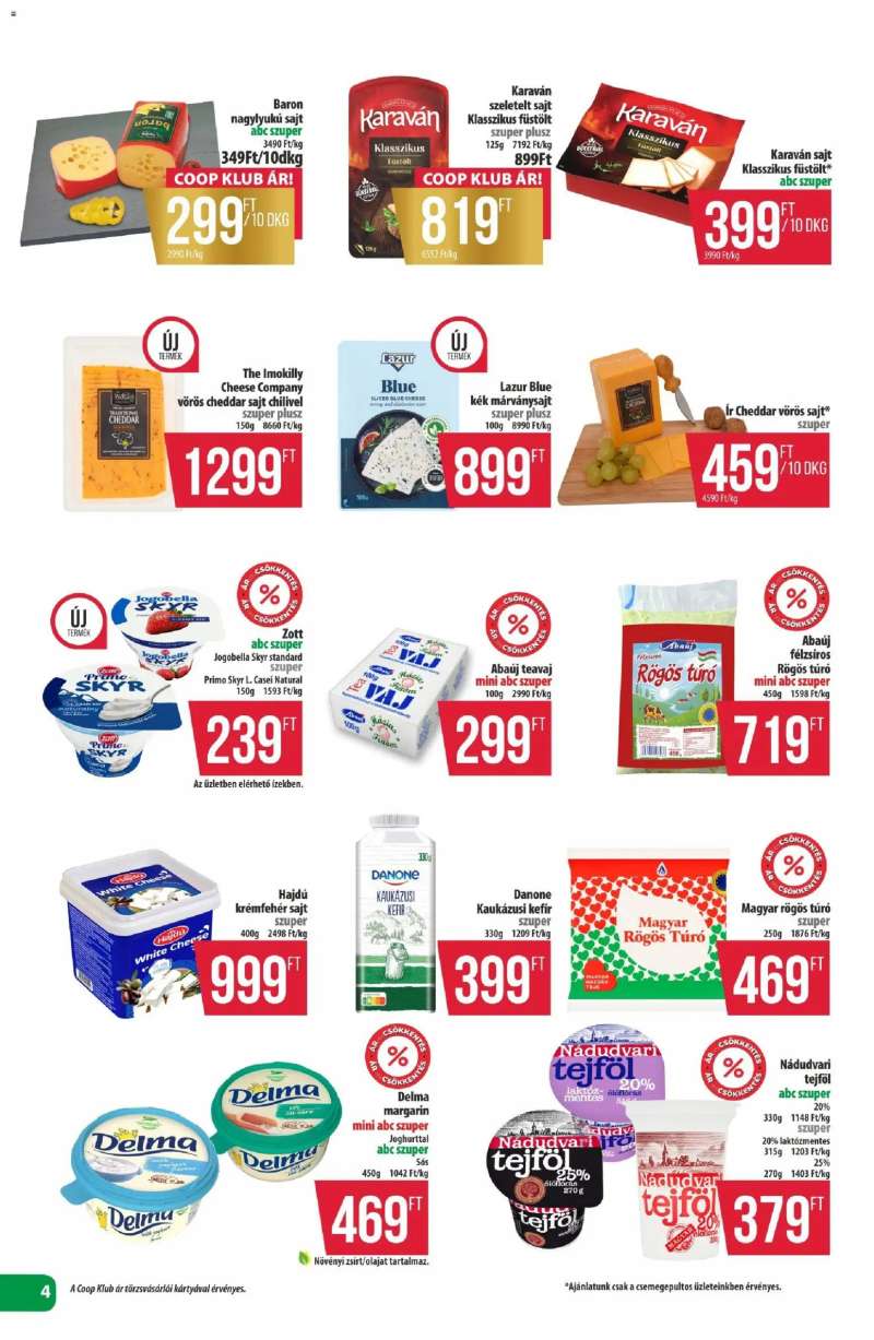 COOP COOP - Újság Észak Kelet Pro-Coop Zrt 4 oldal