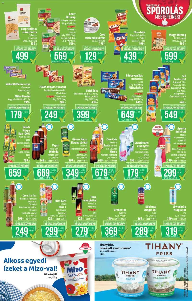 COOP COOP akciós újság 5 oldal