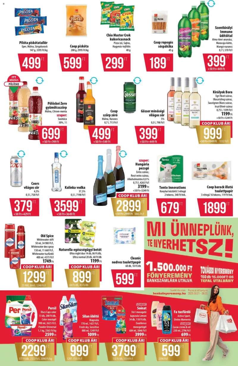 COOP COOP akciós újság 7 oldal