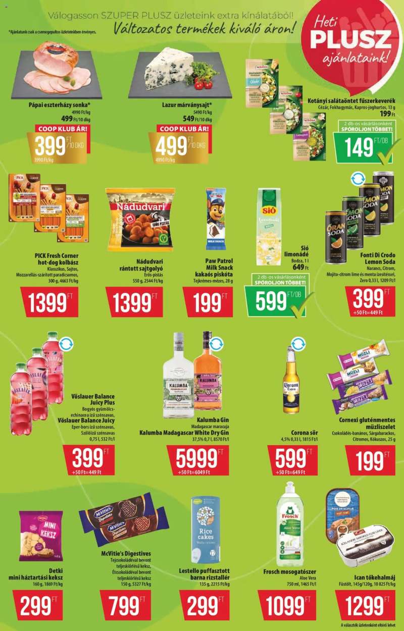 COOP COOP - Észak Kelet Pro-Coop Zrt - Szuper Plusz 7 oldal