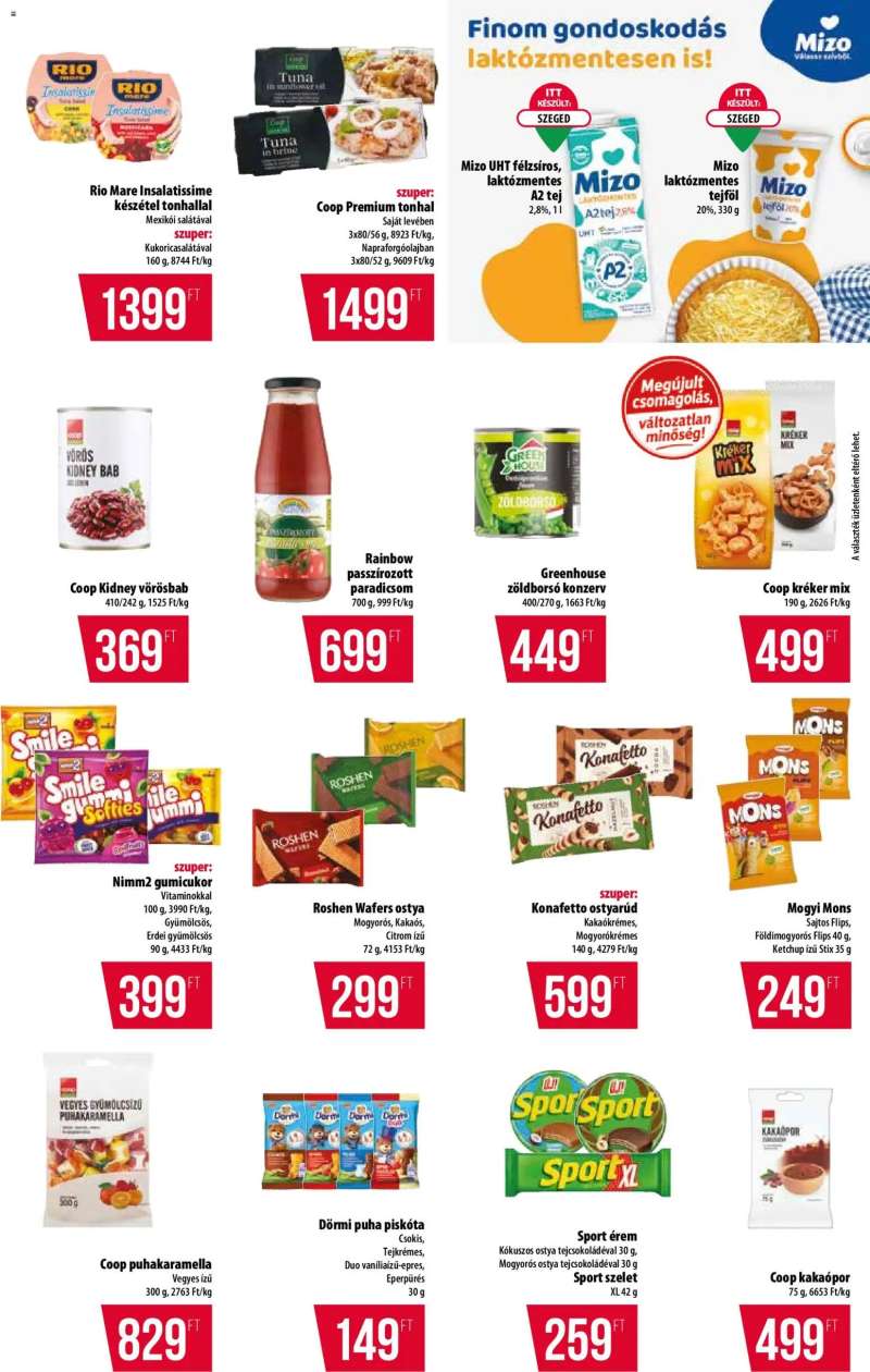 COOP COOP - Abc & szuper / Alföld Pro-Coop Zrt. 7 oldal