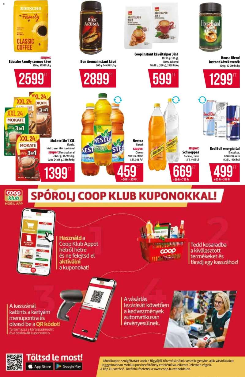 COOP COOP akciós újság 9 oldal