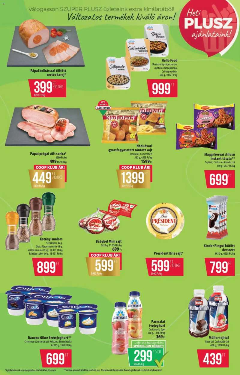 COOP COOP - Szuper Plusz / Tisza 10 oldal