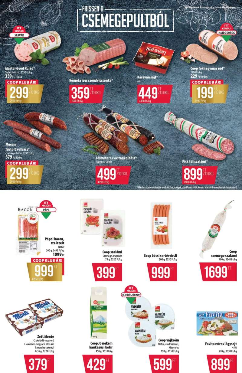 COOP COOP - Szuper Plusz / Tisza 2 oldal