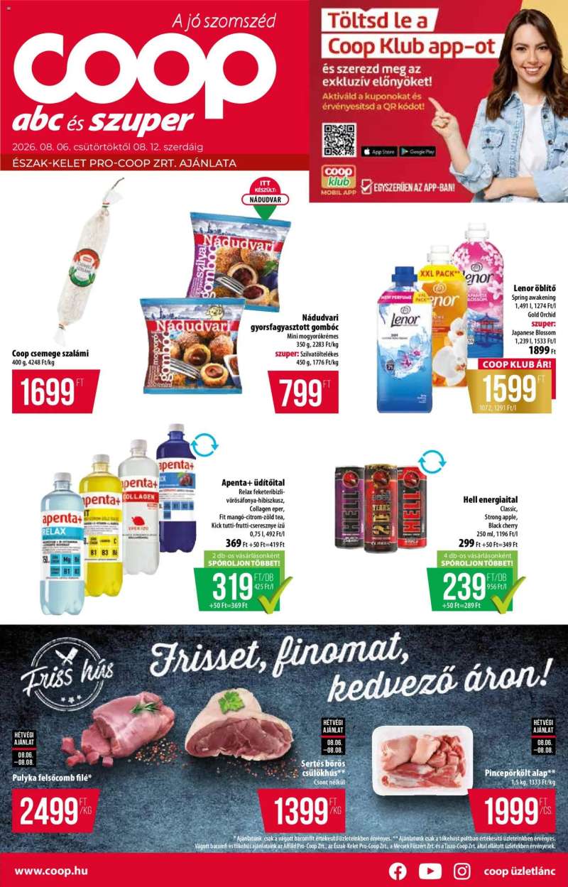 COOP COOP - Újság Észak Kelet Pro-Coop Zrt 1 oldal