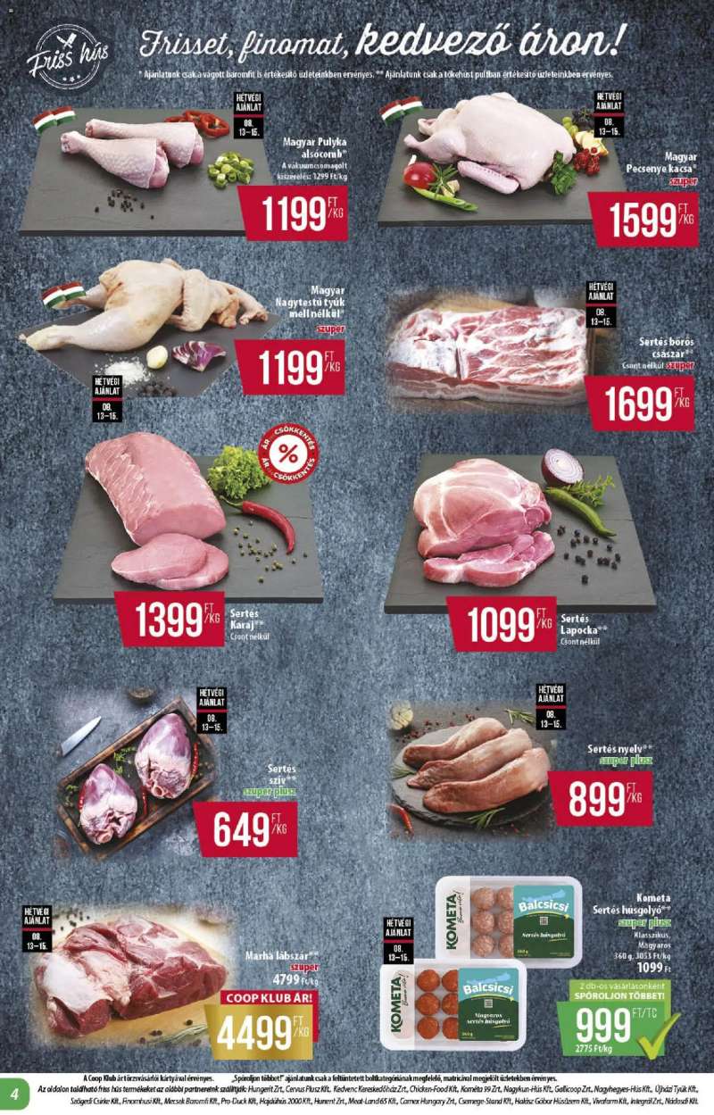 COOP COOP - Abc & szuper / Alföld Pro-Coop Zrt. 4 oldal