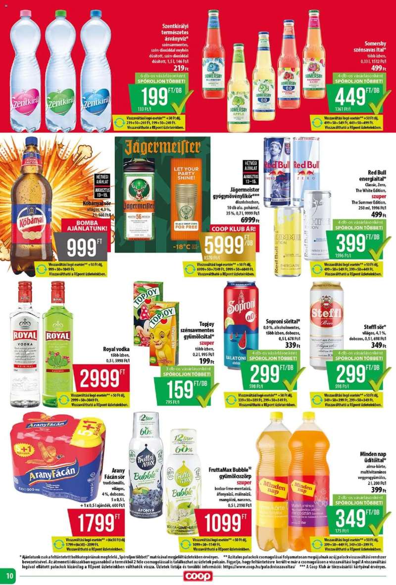COOP COOP - Abc & Szuper / Tisza 10 oldal
