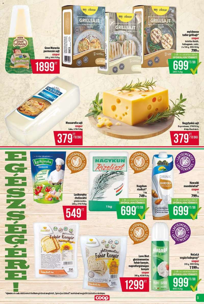 COOP COOP - Abc & Szuper / Tisza 3 oldal