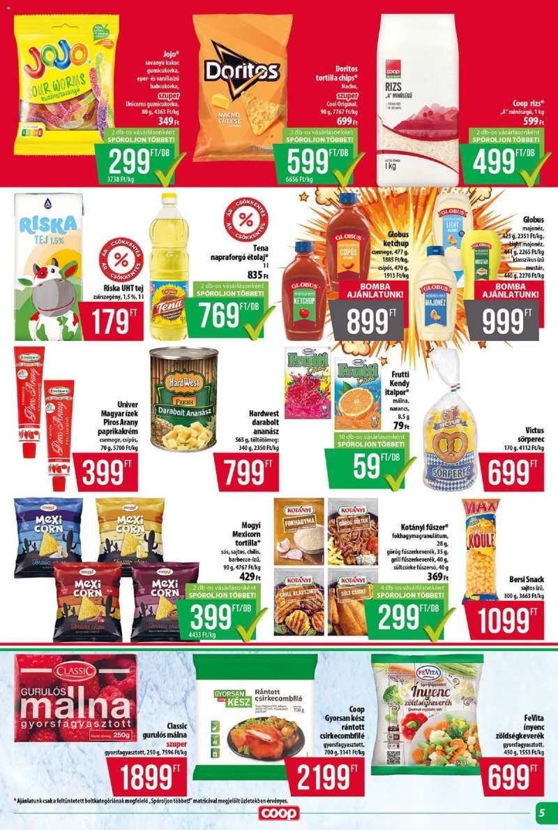 COOP COOP - Abc & Szuper / Tisza 5 oldal
