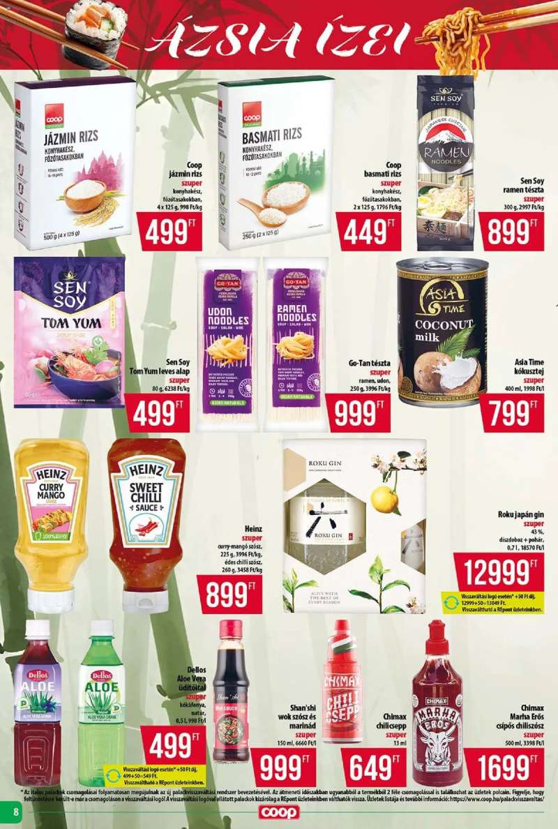 COOP COOP - Abc & Szuper / Tisza 8 oldal