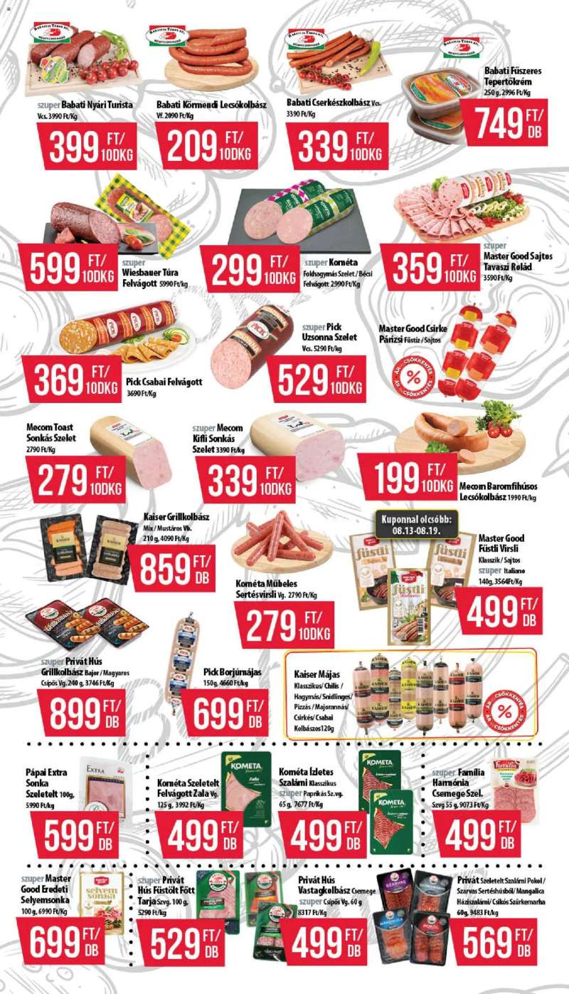 COOP COOP akciós újság 3 oldal