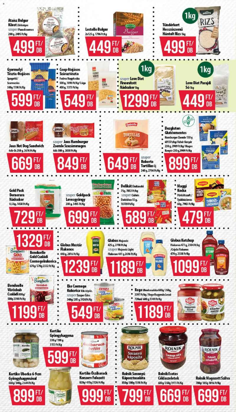 COOP COOP akciós újság 8 oldal