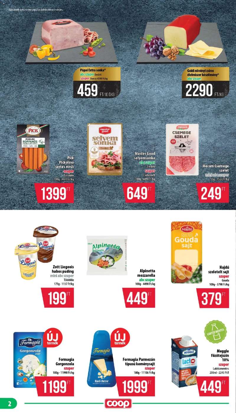 COOP COOP - Mini & Abc & Szuper / Mecsek 2 oldal