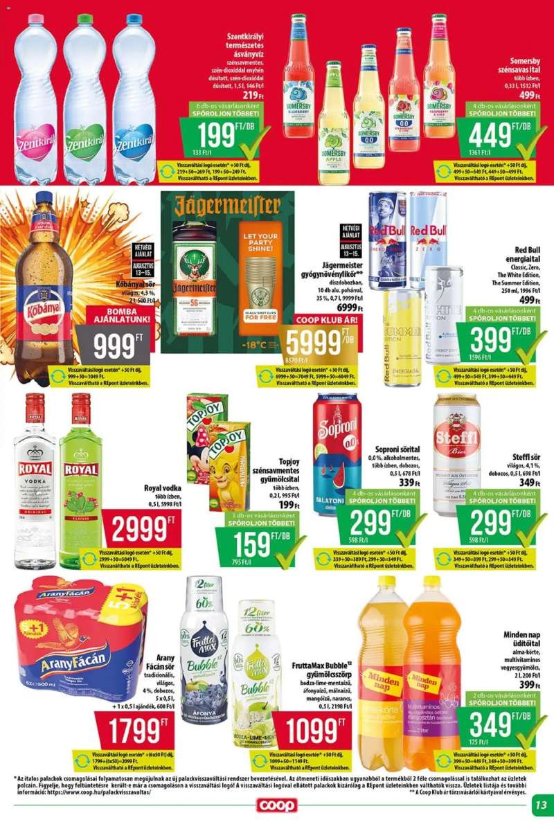 COOP COOP - Szuper Plusz / Tisza 13 oldal