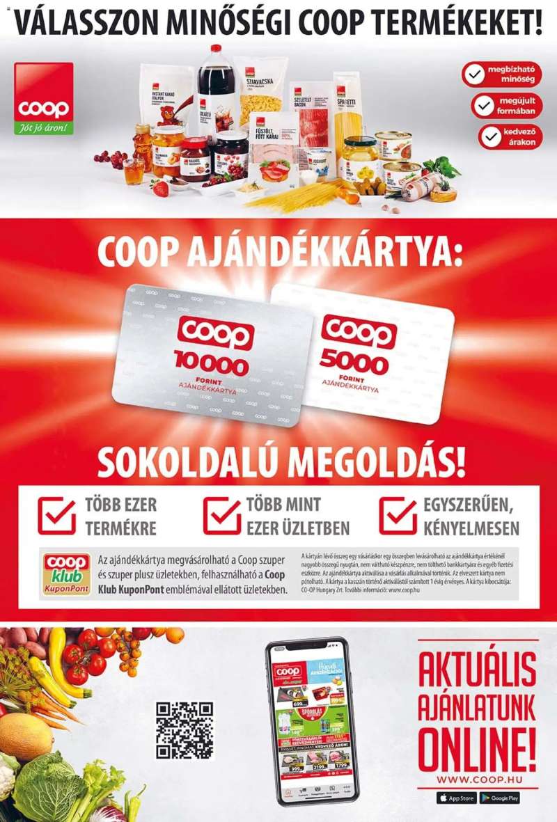 COOP COOP - Szuper Plusz / Tisza 14 oldal