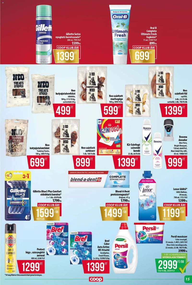 COOP COOP - Szuper Plusz / Tisza 15 oldal
