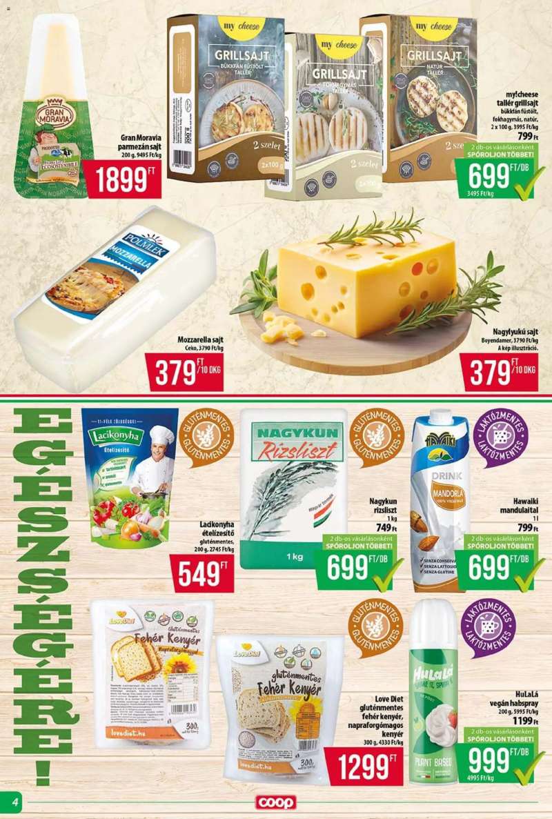 COOP COOP - Szuper Plusz / Tisza 4 oldal