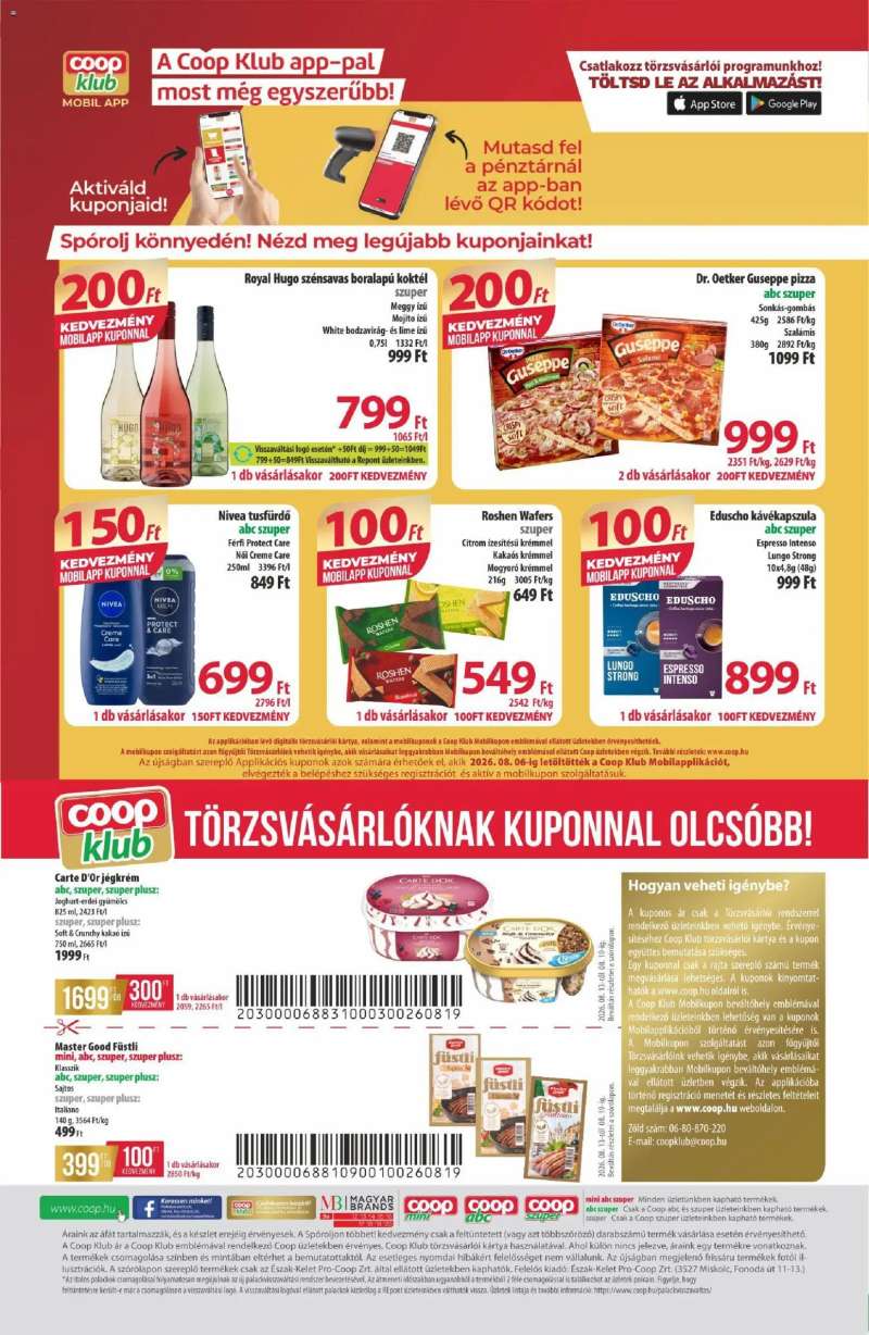 COOP COOP - Újság Észak Kelet Pro-Coop Zrt 12 oldal