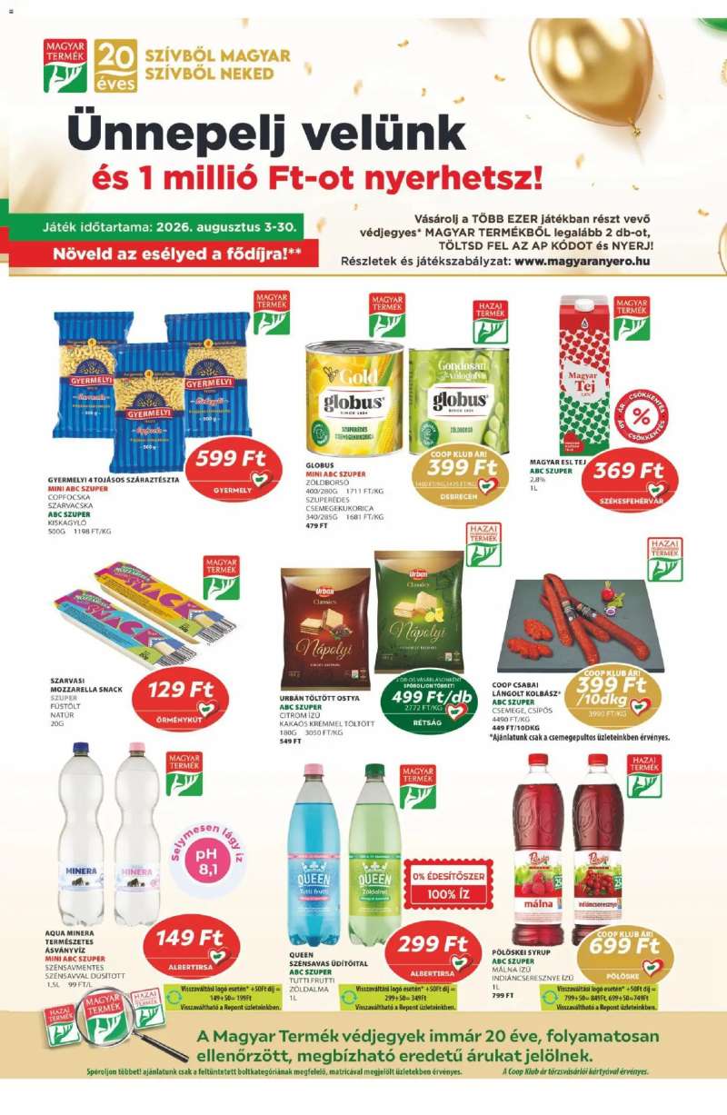COOP COOP - Újság Észak Kelet Pro-Coop Zrt 2 oldal