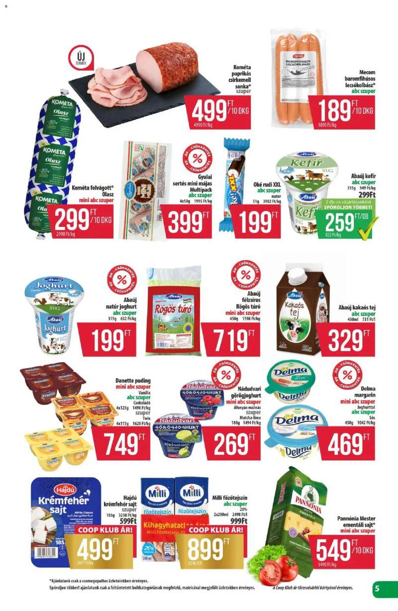 COOP COOP - Újság Észak Kelet Pro-Coop Zrt 5 oldal