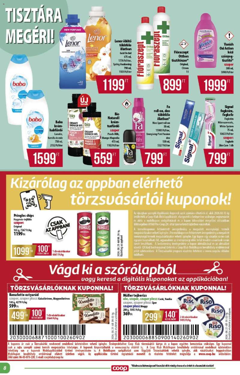 COOP COOP - Abc & szuper / Alföld Pro-Coop Zrt. 8 oldal