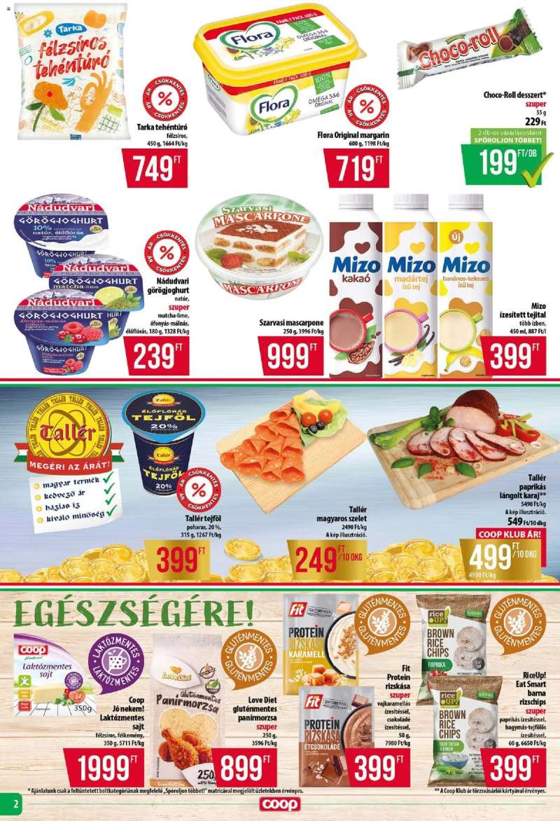 COOP COOP - Abc & Szuper / Tisza 2 oldal