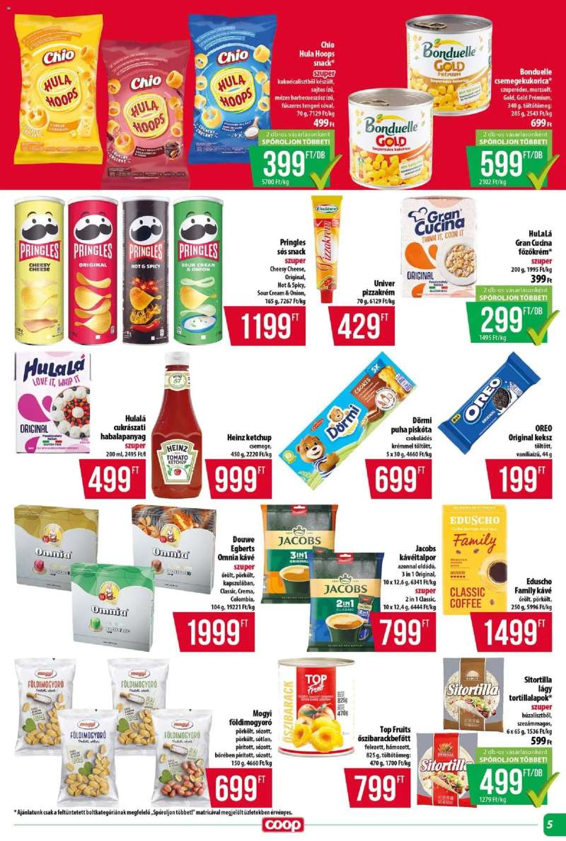 COOP COOP - Abc & Szuper / Tisza 5 oldal