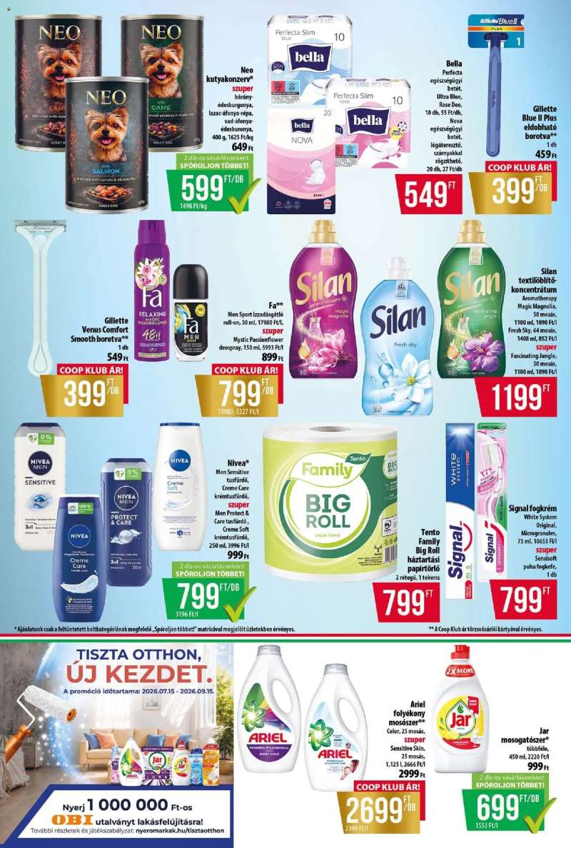 COOP COOP - Abc & Szuper / Tisza 7 oldal