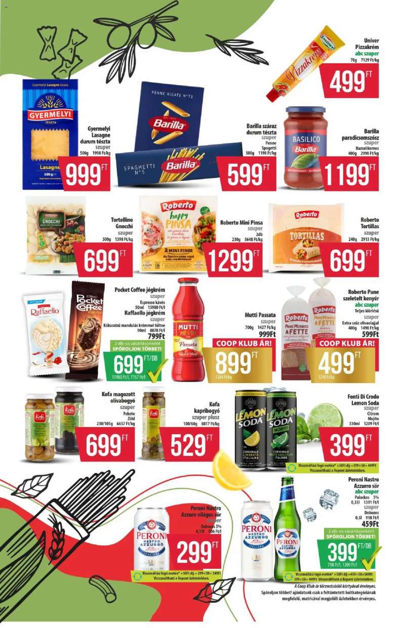 COOP COOP - Újság Észak Kelet Pro-Coop Zrt 2 oldal