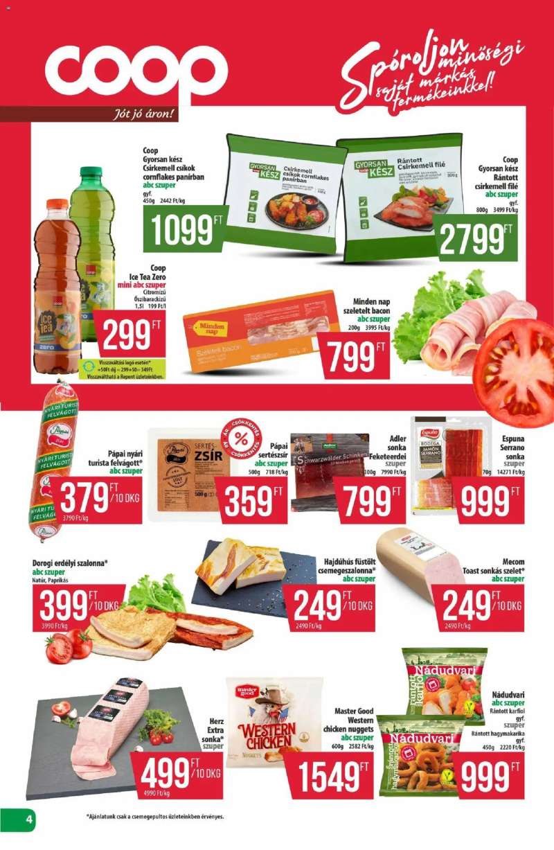 COOP COOP - Újság Észak Kelet Pro-Coop Zrt 4 oldal