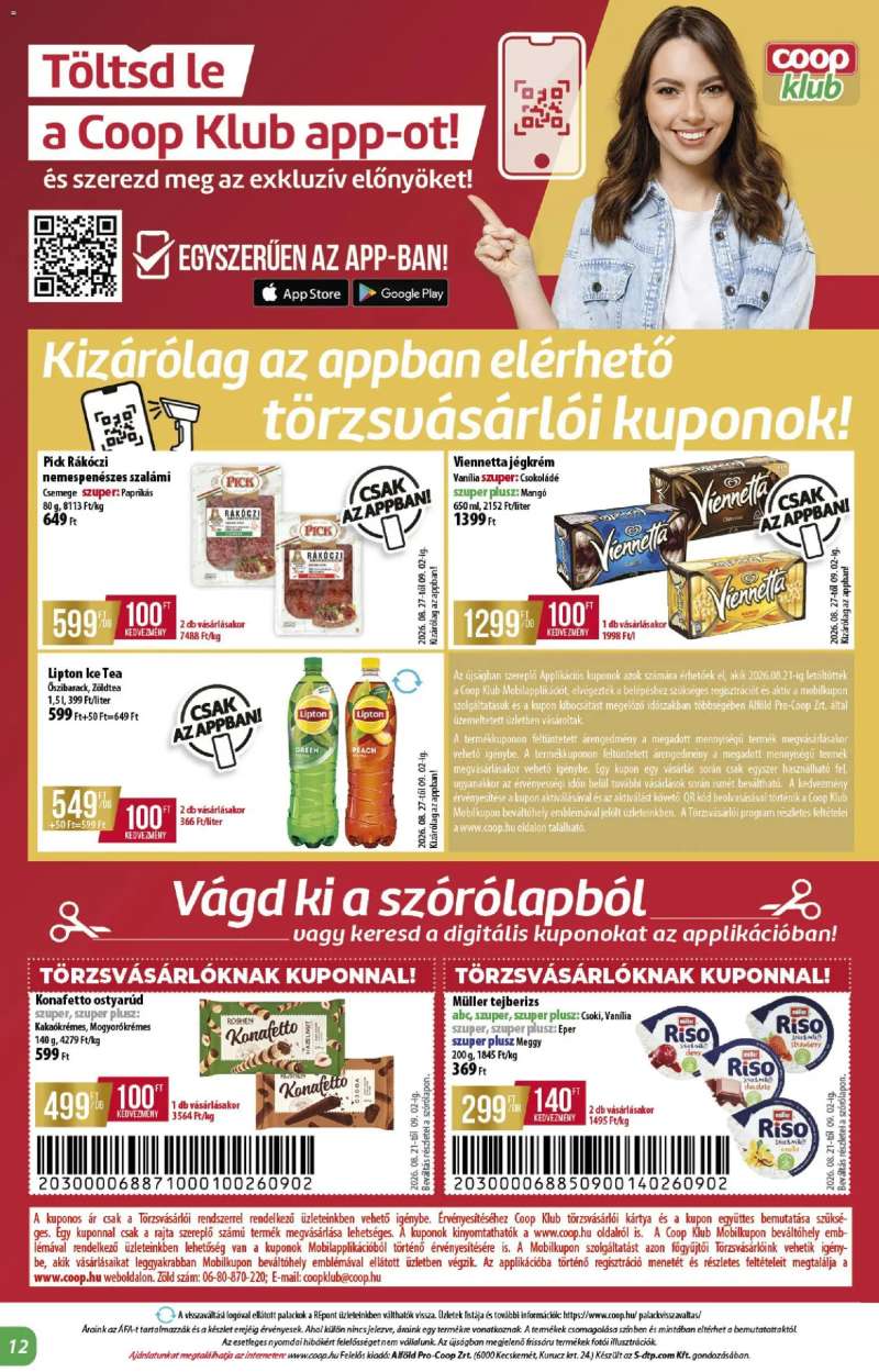 COOP COOP - Abc & szuper / Alföld Pro-Coop Zrt. 12 oldal