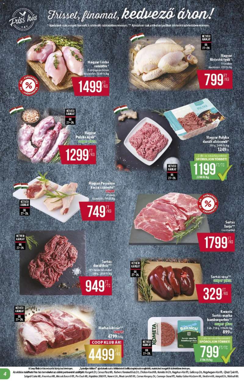 COOP COOP - Abc & szuper / Alföld Pro-Coop Zrt. 4 oldal