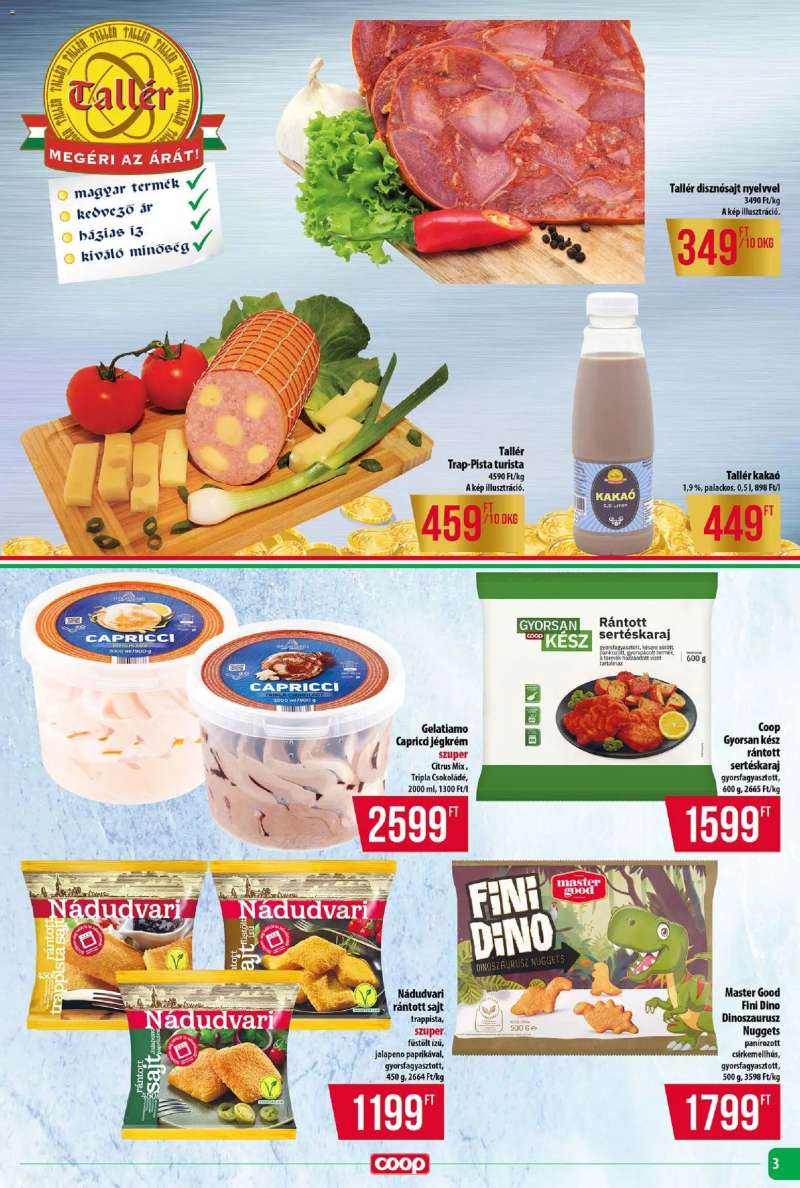 COOP COOP - Abc & Szuper / Tisza 3 oldal
