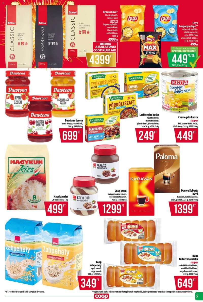COOP COOP - Abc & Szuper / Tisza 5 oldal
