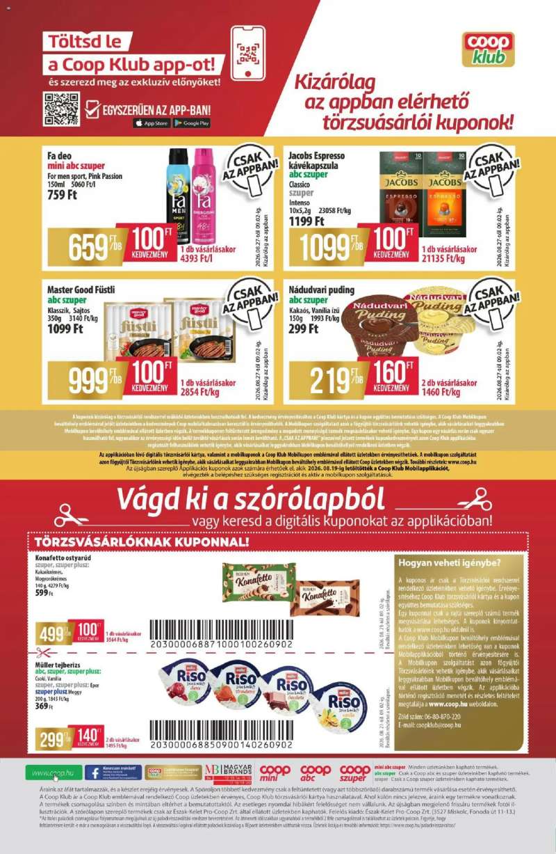 COOP COOP - Újság Észak Kelet Pro-Coop Zrt 12 oldal