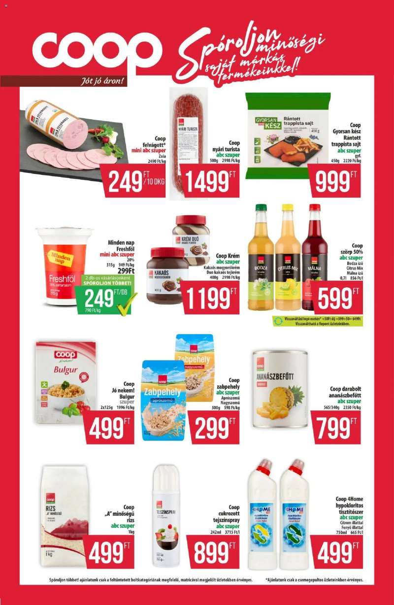 COOP COOP - Újság Észak Kelet Pro-Coop Zrt 8 oldal