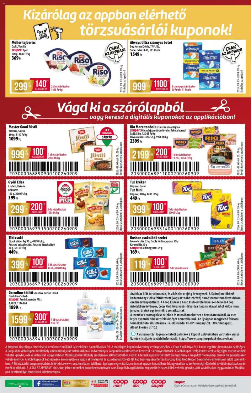COOP COOP - Abc & szuper / Alföld Pro-Coop Zrt. 12 oldal