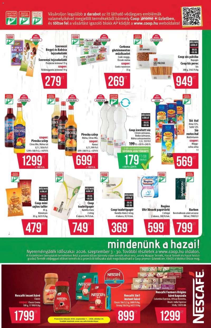 COOP COOP - Abc & Szuper / Tisza 5 oldal