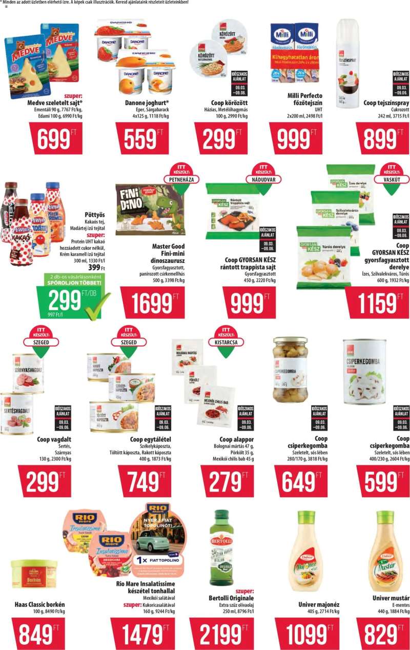 COOP COOP - Abc & Szuper / Tisza 8 oldal