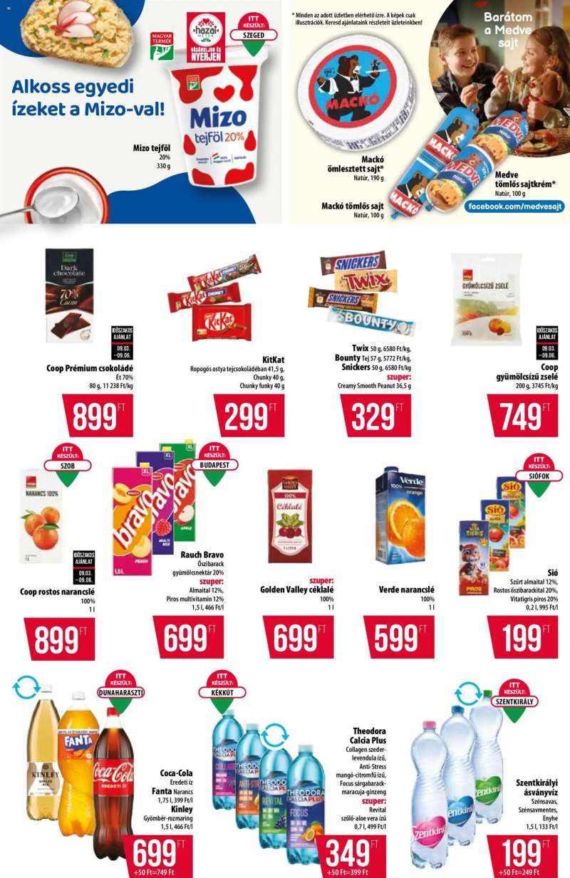 COOP COOP akciós újság 10 oldal