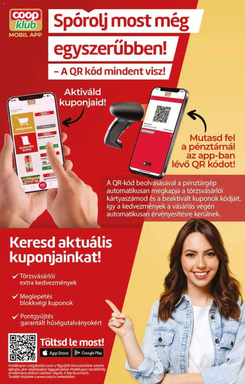 COOP COOP akciós újság 3 oldal
